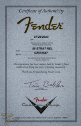 Fender Custom Shop 1958 Stratocaster Relic - Faded Aged Chocolate 3-Tone Sunburst
