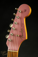 2023 - Fender Custom Shop Eddie's Guitars Exclusive Dealer Select Roasted 1963 Stratocaster Heavy Relic - Burgundy Mist