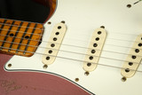 2023 - Fender Custom Shop Eddie's Guitars Exclusive Dealer Select Roasted 1963 Stratocaster Heavy Relic - Burgundy Mist