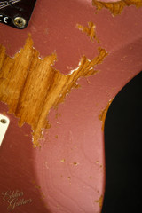 2023 - Fender Custom Shop Eddie's Guitars Exclusive Dealer Select Roasted 1963 Stratocaster Heavy Relic - Burgundy Mist