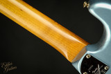 2023 - Fender Custom Shop Eddie's Guitars Exclusive Dealer Select Roasted 1963 Stratocaster Journeyman - Ice Blue Metallic