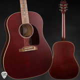 Gibson J-45 Special Acoustic Guitar in Satin Wine Red
