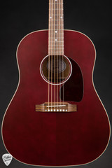 Gibson J-45 Special Acoustic Guitar in Satin Wine Red