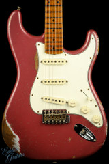 2023 - Fender Custom Shop Eddie's Guitars Exclusive Dealer Select Roasted 1963 Stratocaster Heavy Relic - Dusk Plum
