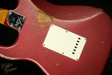 2023 - Fender Custom Shop Eddie's Guitars Exclusive Dealer Select Roasted 1963 Stratocaster Heavy Relic - Dusk Plum