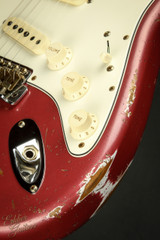 2023 - Fender Custom Shop Eddie's Guitars Exclusive Dealer Select Roasted 1963 Stratocaster Heavy Relic - Dusk Plum