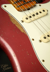 2023 - Fender Custom Shop Eddie's Guitars Exclusive Dealer Select Roasted 1963 Stratocaster Heavy Relic - Dusk Plum