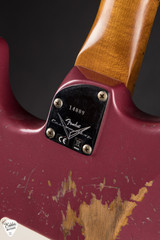2023 - Fender Custom Shop Eddie's Guitars Exclusive Dealer Select Roasted 1963 Stratocaster Heavy Relic - Dusk Plum