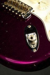 Fender Custom Shop Eddie's Guitars Exclusive Dealer Select Roasted 1963 Stratocaster Journeyman - Midnight Purple