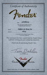 Fender Custom Shop Eddie's Guitars Exclusive Dealer Select Roasted 1963 Stratocaster Journeyman - Midnight Purple