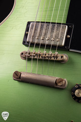 Gibson Custom Shop Murphy Lab Les Paul Custom 68 Reissue Electric guitar in light aged Jade Green