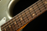 2023 - Fender Custom Shop Eddie's Guitars Exclusive Dealer Select Roasted 1963 Stratocaster Heavy Relic - Inca Silver