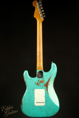 2023 - Fender Custom Shop Eddie's Guitars Exclusive Dealer Select Roasted 1963 Stratocaster Heavy Relic - Seafoam Green Sparkle