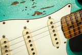 2023 - Fender Custom Shop Eddie's Guitars Exclusive Dealer Select Roasted 1963 Stratocaster Heavy Relic - Seafoam Green Sparkle