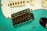 2023 - Fender Custom Shop Eddie's Guitars Exclusive Dealer Select Roasted 1963 Stratocaster Heavy Relic - Seafoam Green Sparkle