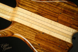 Warwick Custom Shop Masterbuilt Infinity Flamed Maple 5 String - Natural Transparent High Polish