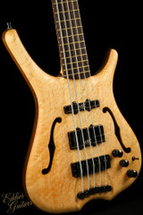 Warwick Custom Shop Masterbuilt Infinity Birdseye Maple 5 String - Natural Oil Finish