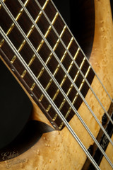 Warwick Custom Shop Masterbuilt Infinity Birdseye Maple 5 String - Natural Oil Finish