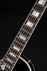 Gibson Custom Shop Les Paul Custom Gloss Left Handed Electric Guitar in Ebony 10.10 #CS403006