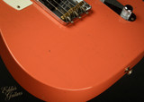 2023 - Fender Custom Shop Limited Edition Tomatillo Telecaster Journeyman Relic - Super Faded Aged Tahitian Coral
