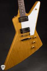 Gibson Custom Shop Korina Explorer 1958 Reissue electric gutiar in Natural Finish