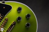 Gibson Custom Shop Les Paul Custom Electric Guitar in Gecko Green Metallic