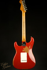 Fender Custom Shop Eddie's Guitars Exclusive Dealer Select Roasted 1963 Stratocaster Heavy Relic - Dakota Red