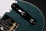 Suhr Eddie’s Guitars Exclusive Custom Classic T Roasted Electric Guitar in Aqua Sparkle