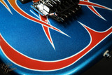 2023 - Kramer Baretta "Hot Rod" Blue Sparkle with Flames