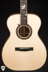 Huss & Dalton 30th Anniversary OM – Bearclaw Italian Spruce & Flamed Koa #3 of 10 Acoustic Guitar