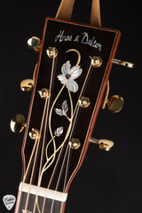 Huss & Dalton 30th Anniversary OM – Bearclaw Italian Spruce & Flamed Koa #3 of 10 Acoustic Guitar