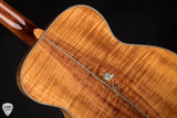Huss & Dalton 30th Anniversary OM – Bearclaw Italian Spruce & Flamed Koa #3 of 10 Acoustic Guitar