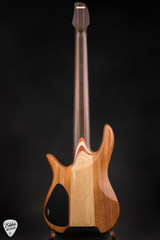 Fodera Monarch Elite Headless 6 Bass Guitar in Buckeye Burl