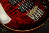 Used - Paul Reed Smith Grainger 5 String Bass - Fire Red Burst