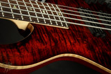 Used - Paul Reed Smith Grainger 5 String Bass - Fire Red Burst