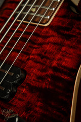 Used - Paul Reed Smith Grainger 5 String Bass - Fire Red Burst