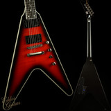 2022 - Epiphone Dave Mustaine Flying V Prophecy Aged Dark Red Burst 7.7 #22091530859