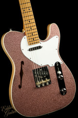 2023 - Suhr Eddie's Guitars Exclusive Custom Classic T Roasted - Rose Gold Sparkle