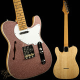 2023 - Suhr Eddie's Guitars Exclusive Custom Classic T Roasted - Rose Gold Sparkle