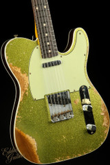 Fender Custom Shop 1960 Telecaster Custom Heavy Relic - Chartreuse Sparkle