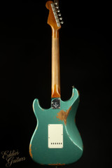 2023 - Fender Custom Shop Eddie's Guitars Exclusive Dealer Select Roasted 1963 Stratocaster Heavy Relic - Sherwood Green Metallic