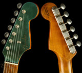 2023 - Fender Custom Shop Eddie's Guitars Exclusive Dealer Select Roasted 1963 Stratocaster Heavy Relic - Sherwood Green Metallic