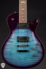 Paul Reed Smith Eddie’s Guitars Wood Library McCarty 594 Singlecut Brazilian Electric Guitar in Aquableux Purple Burst