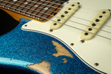 2023 - Fender Custom Shop 1967 Stratocaster Heavy Relic - Blue Sparkle