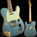 2023 - Fender Custom Shop 1960 Telecaster Custom Heavy Relic - Blue Ice Metallic Sparkle