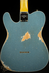 2023 - Fender Custom Shop 1960 Telecaster Custom Heavy Relic - Blue Ice Metallic Sparkle