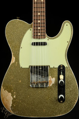 Used - Fender Custom Shop 1960 Telecaster Custom Heavy Relic - Gold Sparkle