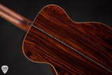 Huss & Dalton OM Custom – Curly Redwood & Cocobolo Acoustic Guitar