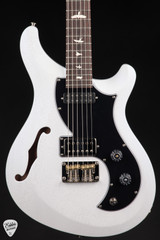 Paul Reed Smith S2 Vela Semi Hollow Satin Electric Guitar in Pearl White
