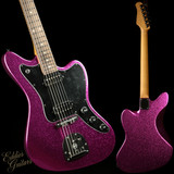 Used - Suhr Eddie's Guitars Exclusive Roasted Classic JM Mastery - Magenta Sparkle